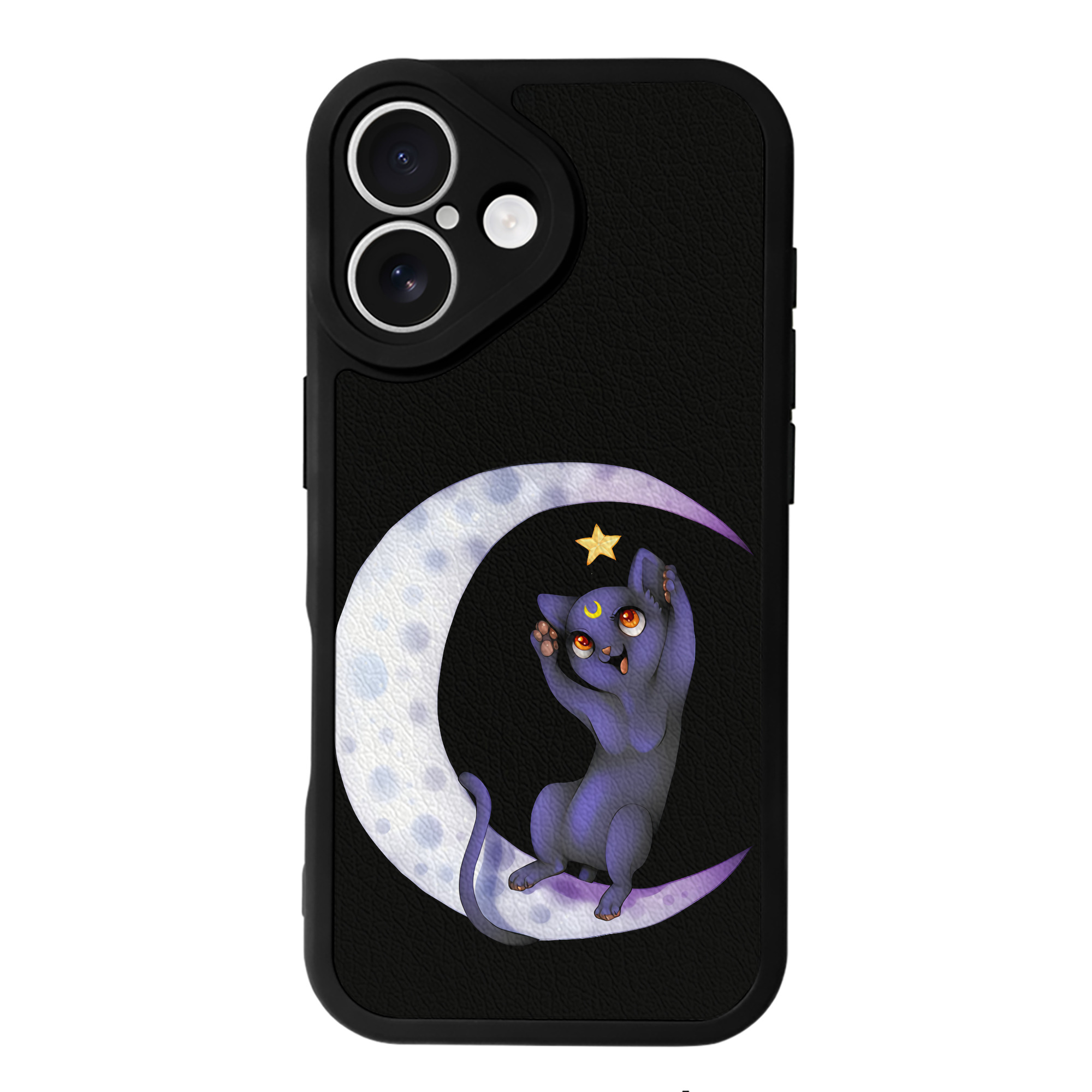 （画像用） 美少女戦士セーラームーン Sailor Moon 【iPhone 16シリーズ対応】シリコンスマホケース（レザー調） 材質：シリコン